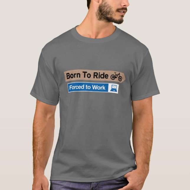 Funny Cycling T Shirt (Front)