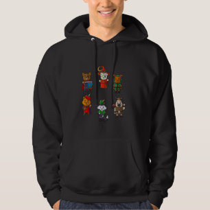 Funny D20 TTRPG Nerdy Gamer Dog Lovers Doggos Men Hoodie