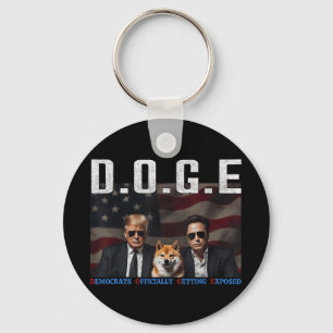 Funny D.o.g.e Doge Democrats Officially Getting Key Ring