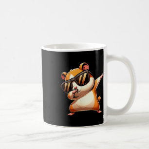 Funny Dab Animal Dancing Dabbing Hamster Meme  Coffee Mug
