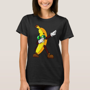 Funny Dab Fruit Lover Boys Girls Dabbing Banana T-Shirt