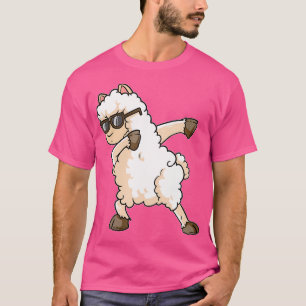 Funny Dabbing Alpaca Cool Llama Lama Dancing Sheep T-Shirt