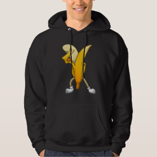 Funny Dabbing Banana Gift For Kids Boys Girls Cool Hoodie