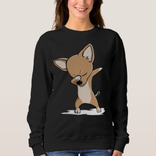 Funny Dabbing Chihuahua Sweatshirt