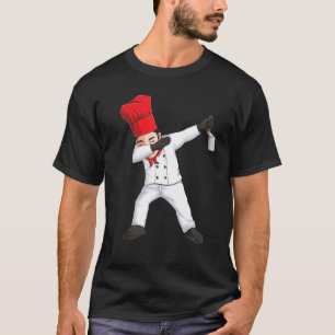 Funny Dabbing Hibachi Chef Cook Costume Men Women T-Shirt