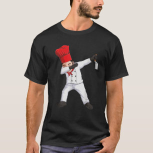 funny dabbing Hibachi chef cook costume men women T-Shirt