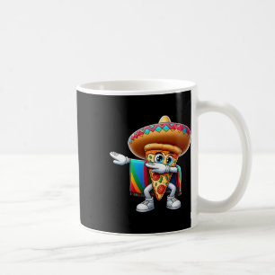 Funny Dabbing Mexican Pizza Dance Food Lover Gradu Coffee Mug