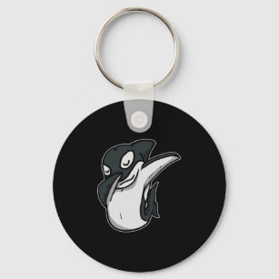 Funny Dabbing Ocra Dab Dance Whale Lover Gift Key Ring
