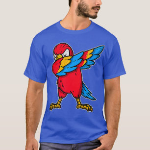Funny Dabbing Parrot Dab Dance Cockatoo Bird T-Shirt