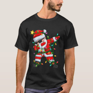 Funny Dabbing Santa Dab Christmas Holiday Kids Xma T-Shirt