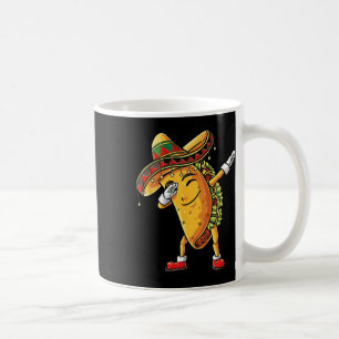 Funny Dabbing Taco Cinco De Mayo Kid Boy Men Who L Coffee Mug