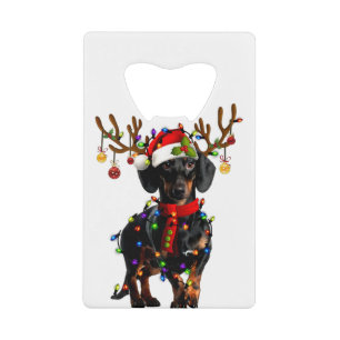 Funny Dachshund Christmas Reindeer Christmas Light