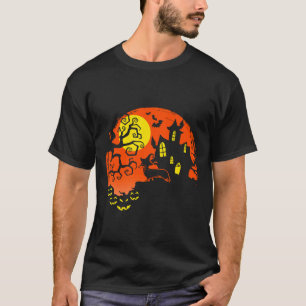 Funny Dachshund Dog Lovers Halloween Party Costum T-Shirt