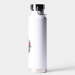 Funny Dachshund Dog Weenie Sausage Hotdog Sandwich Water Bottle
