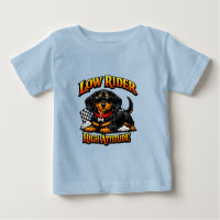 Funny Dachshund Low Rider High Attitude