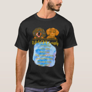 FUNNY DACHSHUND PET DAD WIENER DOG MOM I PROMISE I T-Shirt
