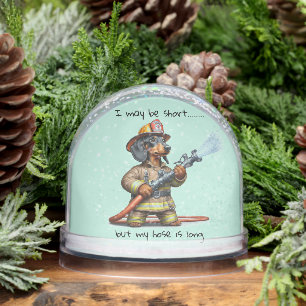Funny Dachshund Snowglobe