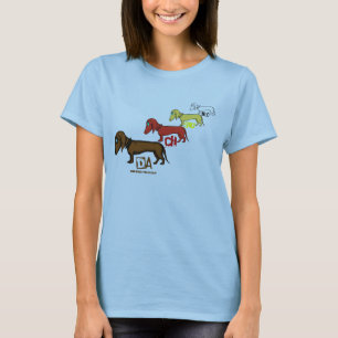 Funny dachshund t-shirt design