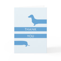 Funny Dachshund Thank You