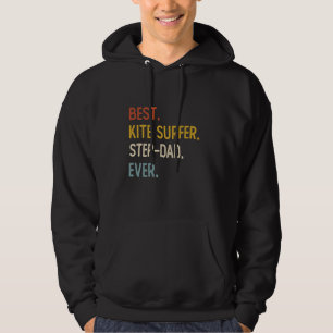 Funny Dad Best Kite Surfer Step-Dad Ever Shirts Fa