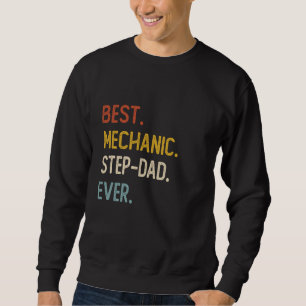 Funny Dad Best Mechanic Step-Dad Ever Shirts Fathe