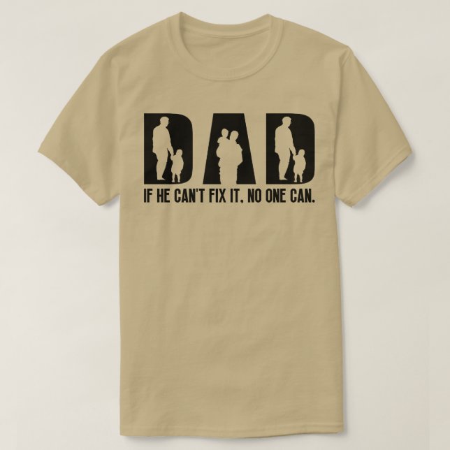 Funny Dad Birthday 1 T-Shirt (Design Front)