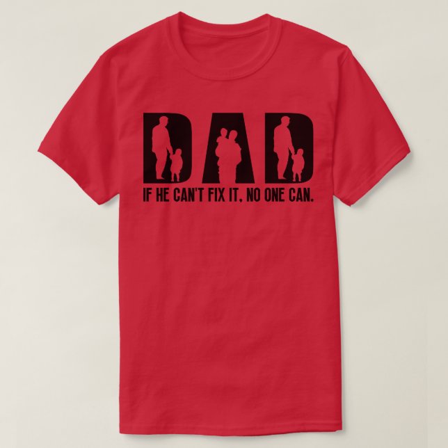Funny Dad Birthday 2 T-Shirt (Design Front)