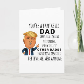 Funny Dad Birthday Best Gift Card