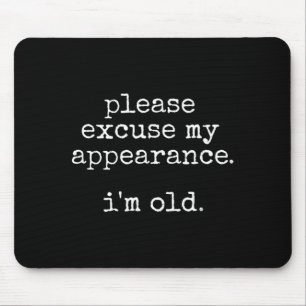 Funny Dad Birthday Fathers Day Joke Quote Saying Mouse Pad
