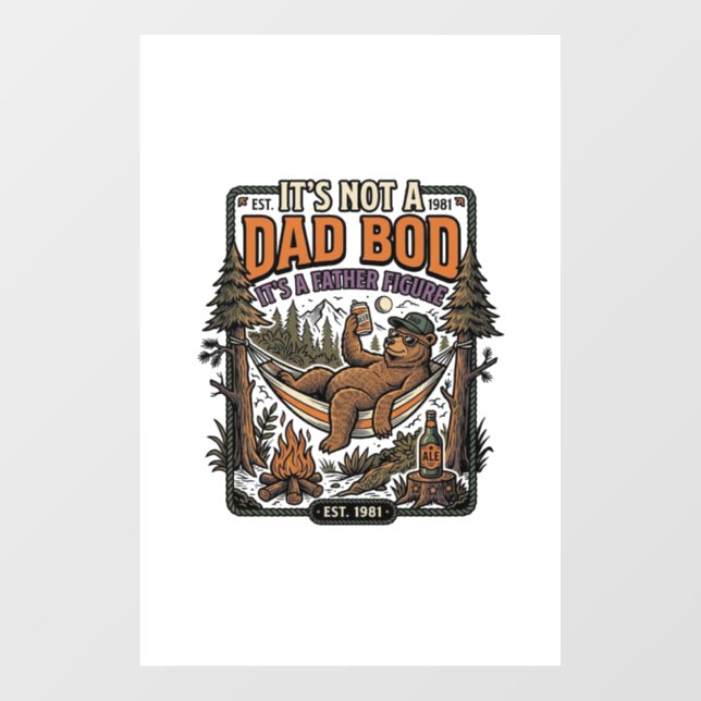 Funny Dad Bod Bear Camping Father Figure Shirt_1 (Sheet)