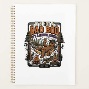 Funny Dad Bod Bear Camping Father Figure Shirt_1 Planner