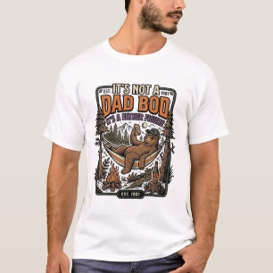 Funny Dad Bod Bear Camping Father Figure Shirt_1 T-Shirt