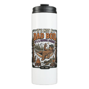 Funny Dad Bod Bear Camping Father Figure Shirt_1 Thermal Tumbler