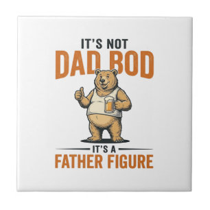 Funny Dad Bod Father Figure Bear Beer Shirt_1 Tile