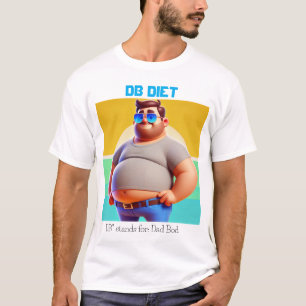 Funny Dad Bod T-Shirt – DB Diet 