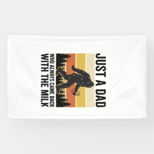 Funny Dad Came Back With the Milk Vintage Shirt_1 Banner