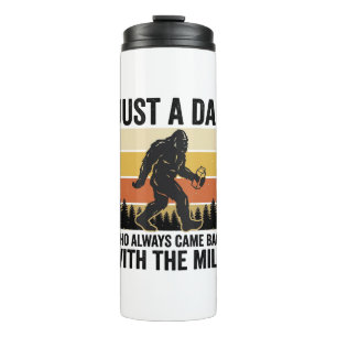 Funny Dad Came Back With the Milk Vintage Shirt_1 Thermal Tumbler