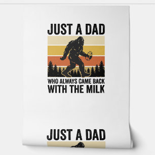 Funny Dad Came Back With the Milk Vintage Shirt_1 Wallpaper