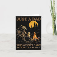 Funny Dad Camng Bear Quote Gift For Father's Day H