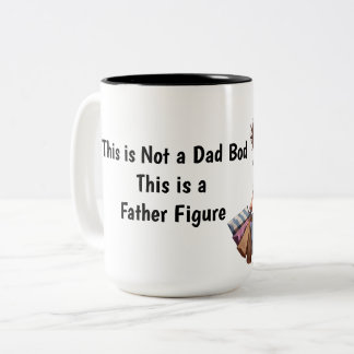 Funny Dad Coffee “Father Figure” Dad Bod Mug
