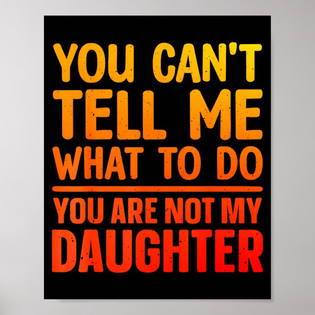 Funny Dad Design For Father Daddy Papa Men From Da Poster (Front)
