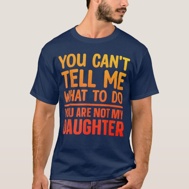 Funny Dad Design for Father Daddy Papa Men from Da T-Shirt (Front)