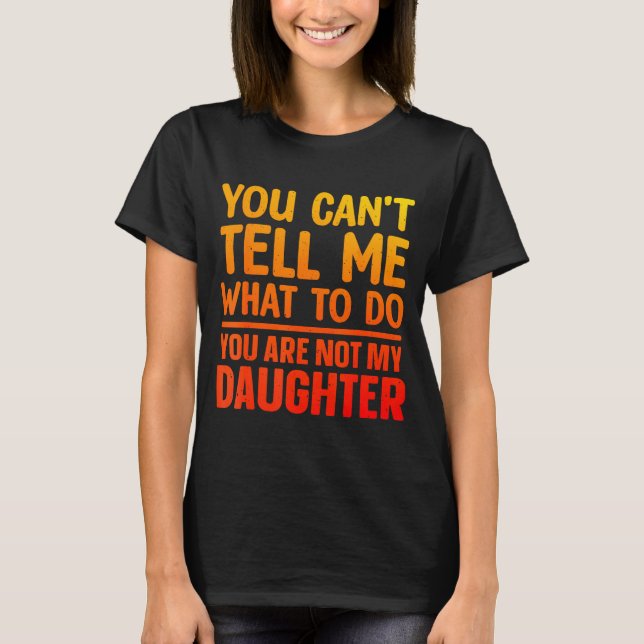 Funny Dad Design For Father Daddy Papa Men From Da T-Shirt (Front)