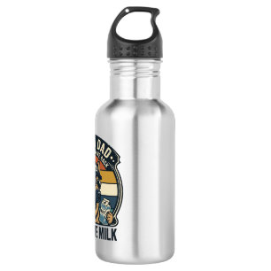 Funny Dad German Shepherd Milk Retro Shirt Design_ 532 Ml Water Bottle
