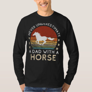 Funny Dad Horse Tee - Dads Equestrian Wit Gallops
