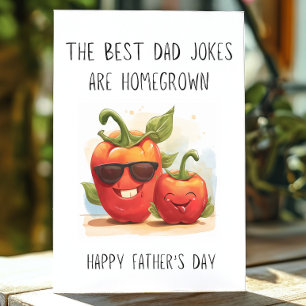 Funny Dad Joke Garden Father's Day Card