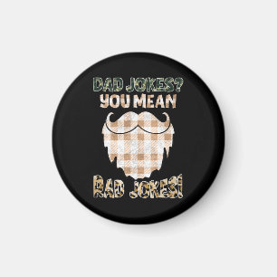 Funny Dad Jokes Father's Day Rad Jokes Magnet