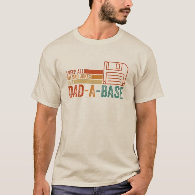 Funny Dad Jokes T-Shirt (Front)