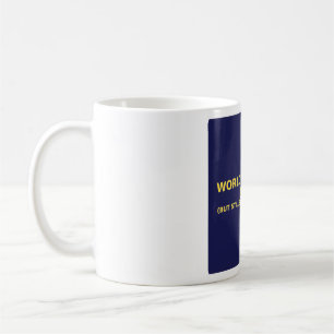 Funny Dad Mug - World's Okayest Dad Father's Da...