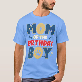 Funny Dad ofhe Birthday Boy Family Matching Birthd T-Shirt